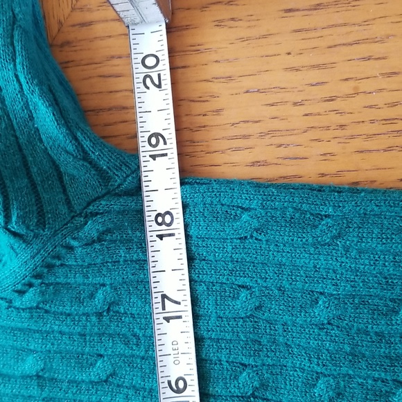 Chaps Ladies Cable Cardigan - Picture 6 of 10